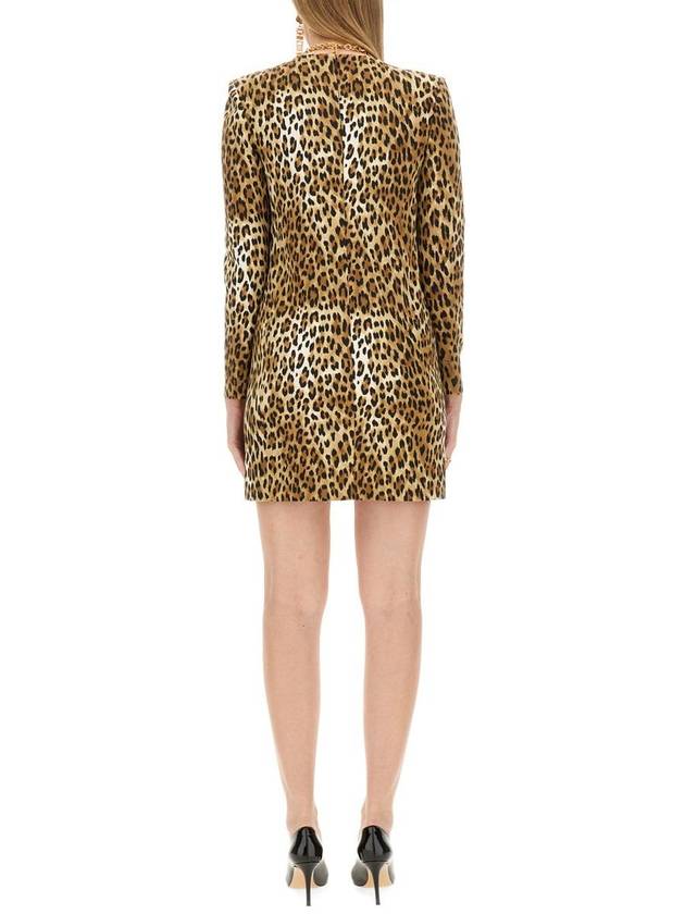 Moschino Dress With Animal Pattern - MOSCHINO - BALAAN 3