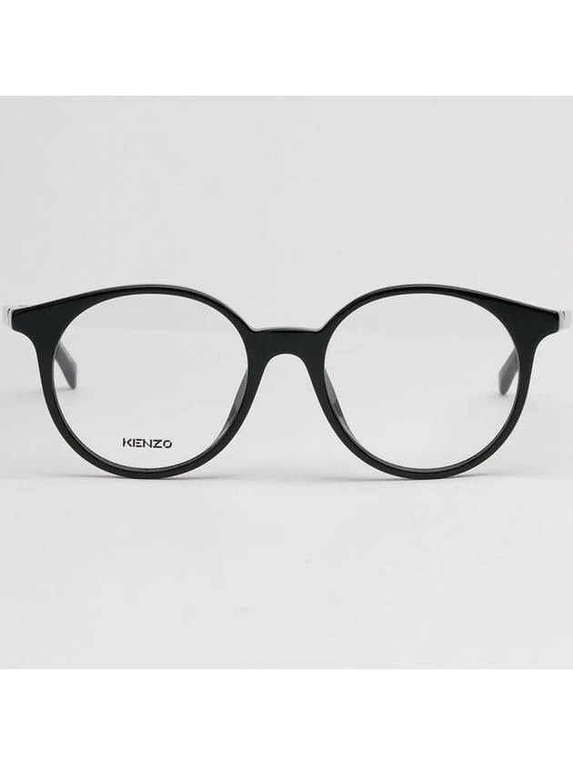 Glasses frame KZ50140I 001 round glasses horn frame - KENZO - BALAAN 3