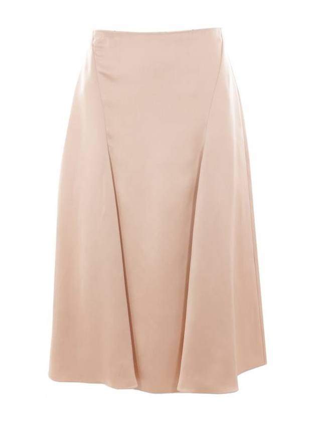 Silk A-Line Skirt Gold - FENDI - BALAAN 2