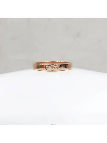 Lux You Diamond Liang Evidence Wedding Band Ring 18K Rose Gold No 55 - CHAUMET - BALAAN 1