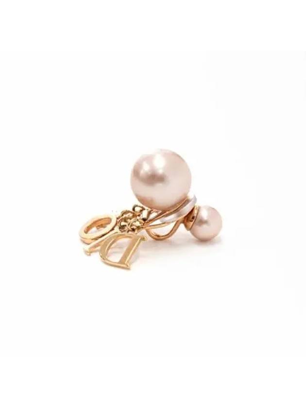 Tribales Clip Pearl Earrings Pink - DIOR - BALAAN 5