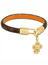 Vivienne Monogram Bracelet Gold - LOUIS VUITTON - BALAAN.