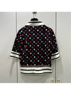 S LV Game On Contrast Striped Polo Short Sleeve Knit T Shirt - LOUIS VUITTON - BALAAN 7