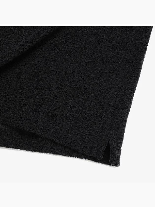 Women's Stitch Knit Short Sleeve Polo Shirt Black - MAISON MARGIELA - BALAAN 5