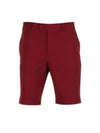 Men's Vent Tight Shorts Cabernet - J.LINDEBERG - BALAAN 2