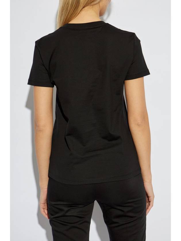 Max Mara T-shirt Papaia, Women's, Black - MAX MARA - BALAAN 4