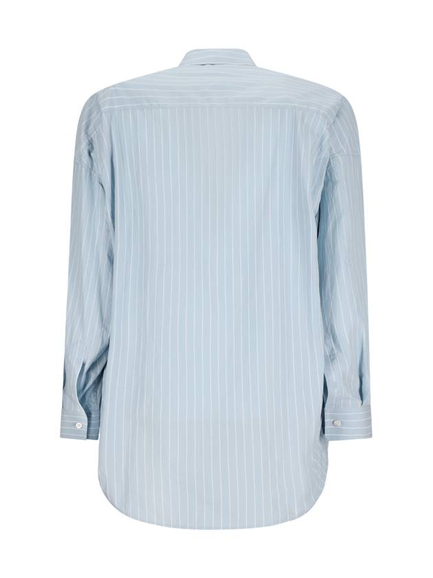 Shirt 642251TPM284773 P24 LIGHT BLUE WHITE - BALENCIAGA - BALAAN 3