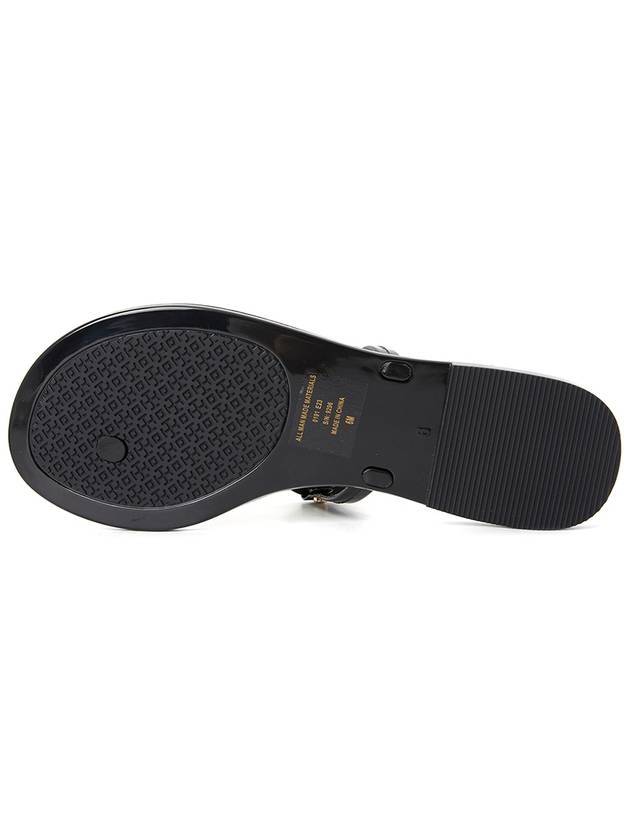 Miller Mini Flat Thong Flip Flop Black - TORY BURCH - BALAAN 6