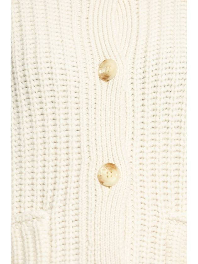 Lisa Yang Cashmere Cardigan Suzie, Women's, Cream - LISA YANG - BALAAN 5