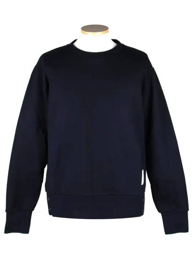 Center Back Stripe Crewneck Sweatshirt Navy - THOM BROWNE - BALAAN 2