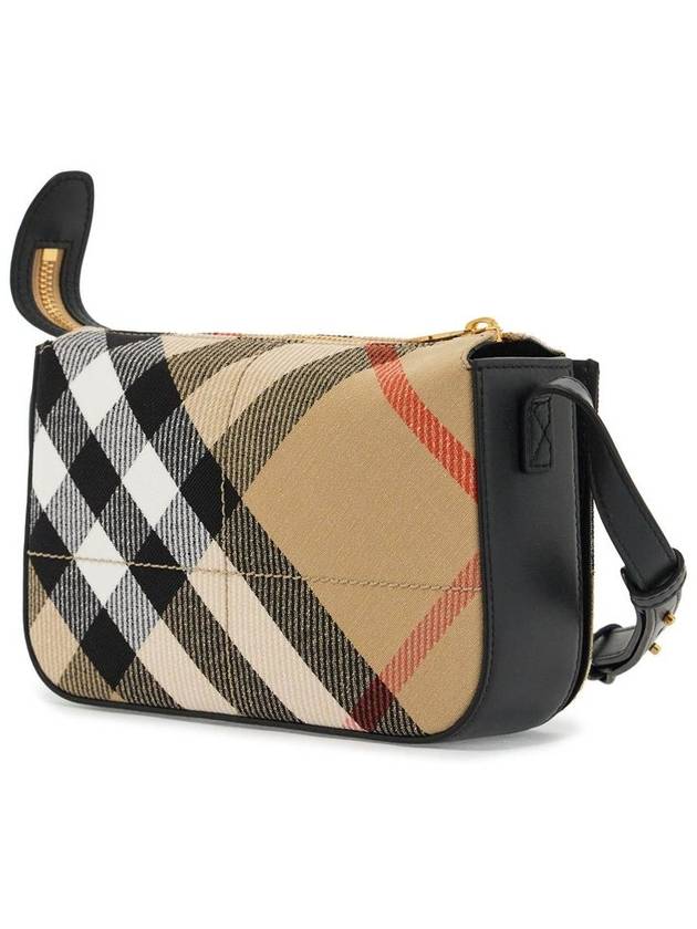 Snip Check Cross Bag Sand - BURBERRY - BALAAN 3