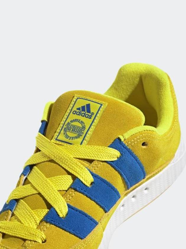 Adimatic Low-Top Sneakers Bright Yellow - ADIDAS - BALAAN 7