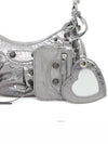 Women s Le Cagol Xs Shoulder Bag Metallic Silver Cross 671309 - BALENCIAGA - BALAAN 8