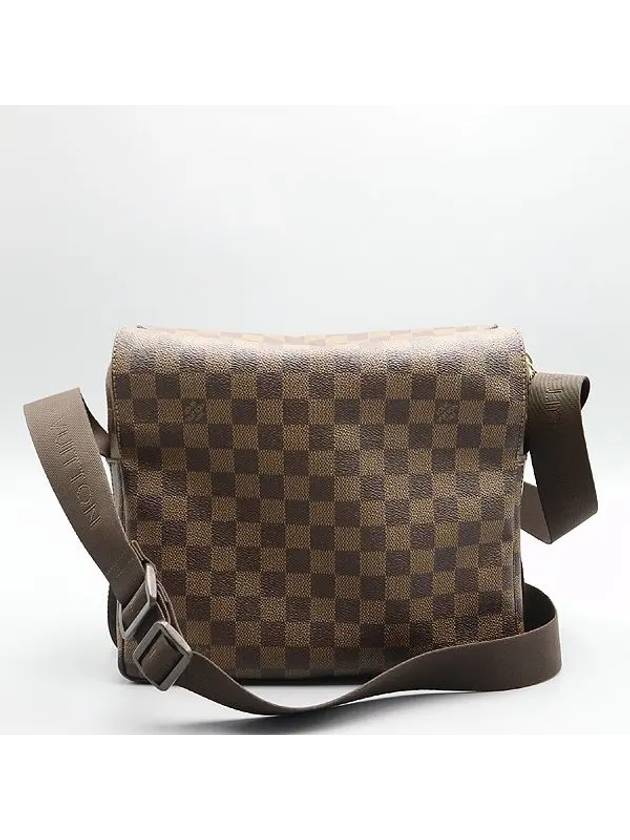 N45255 Damier Eben Canvas Butterfly Road Cross Bag - LOUIS VUITTON - BALAAN 1