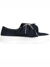 16SS dark denim bow slipon sneakers 10078BO DARK - JOSHUA SANDERS - BALAAN 1