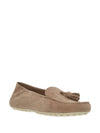 Dot Sole Suede Loafers Cashew Butter - LORO PIANA - BALAAN 3