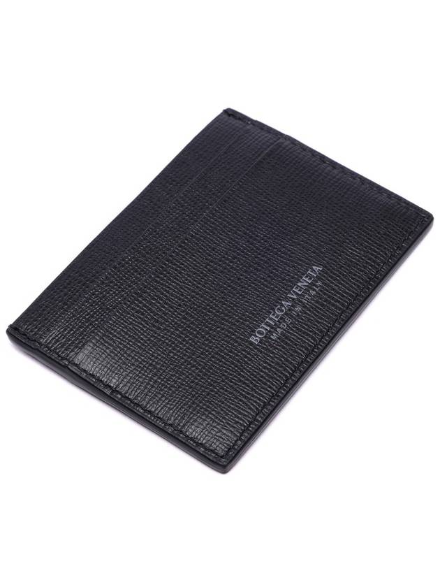 Logo Card Wallet Black - BOTTEGA VENETA - BALAAN 6