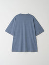 Overfit color stitch t-shirt blue - BOOVOOM - BALAAN 3