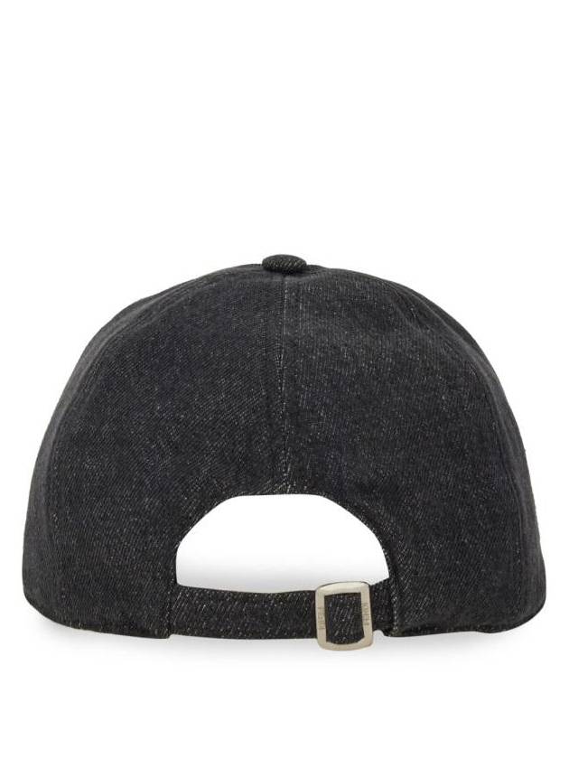 FF Logo Jeans Ball Cap Black - FENDI - BALAAN 4