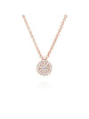 Margherita Diamonds 5mm Necklace Pink Gold - DAMIANI - BALAAN 1