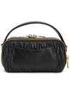 Matelasse Nappa Leather Shoulder Bag Black - MIU MIU - BALAAN 4