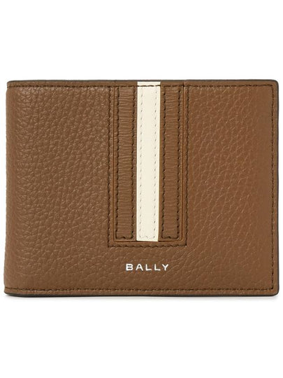 Ribon Logo 6cc Half Wallet Brown - BALLY - BALAAN 2