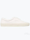 Men's Leather Low Top Sneakers White - TOM FORD - BALAAN 2