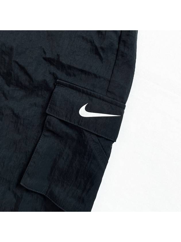 High Rise Woven Cargo Pants Black - NIKE - BALAAN 7