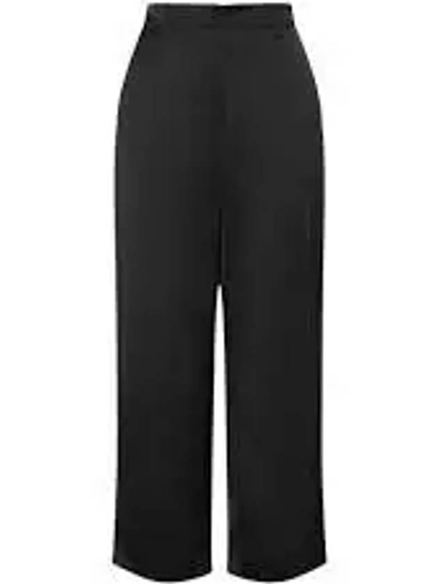 Senna Wide Pants Black - MAX MARA - BALAAN 2