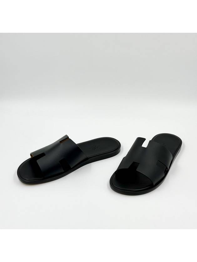 Izmir Sandal Calfskin & Noir - HERMES - BALAAN 9