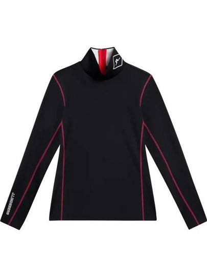 Golf wear mid layer women s long sleeve t shirt AWJS08983 9999 - J.LINDEBERG - BALAAN 2