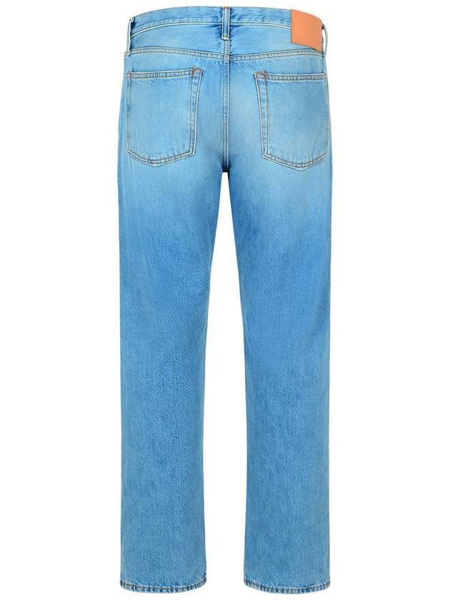 Regular Fit Cotton Jeans Light Blue - ACNE STUDIOS - BALAAN 4