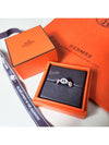 Small Chaine D'Ancre Enchainee Ring Silver - HERMES - BALAAN 11