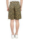 Homme Leopard Shorts Brown - DIOR - BALAAN 5