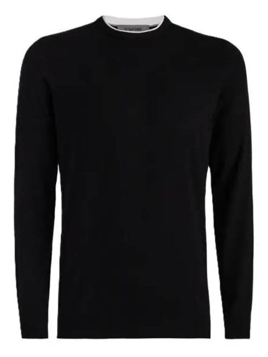 GFORE MERINO WOOL BLEND CREWNECK SWEATER GMS000002 ONYX Men s - G/FORE - BALAAN 1