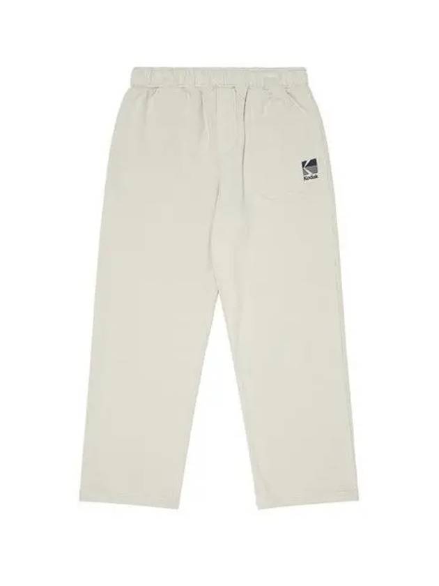 KODAK Essential Signature Straight Fit Pants IVORY - KODO - BALAAN 1