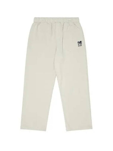 KODAK Essential Signature Straight Fit Pants IVORY - KODO - BALAAN 1