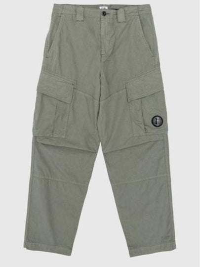 Micro Reps Loose Cargo Straight Pants Green - CP COMPANY - BALAAN 2