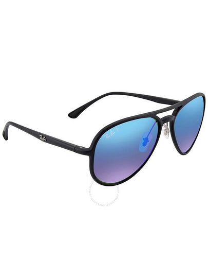 Ray Ban Chromance Blue Gradient Mirror Aviator Unisex Sunglasses RB4320CH 601SA1 58 - RAY-BAN - BALAAN 2