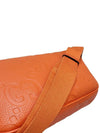 Women s 645093 Orange leather jumbo GG belt bag - GUCCI - BALAAN 8