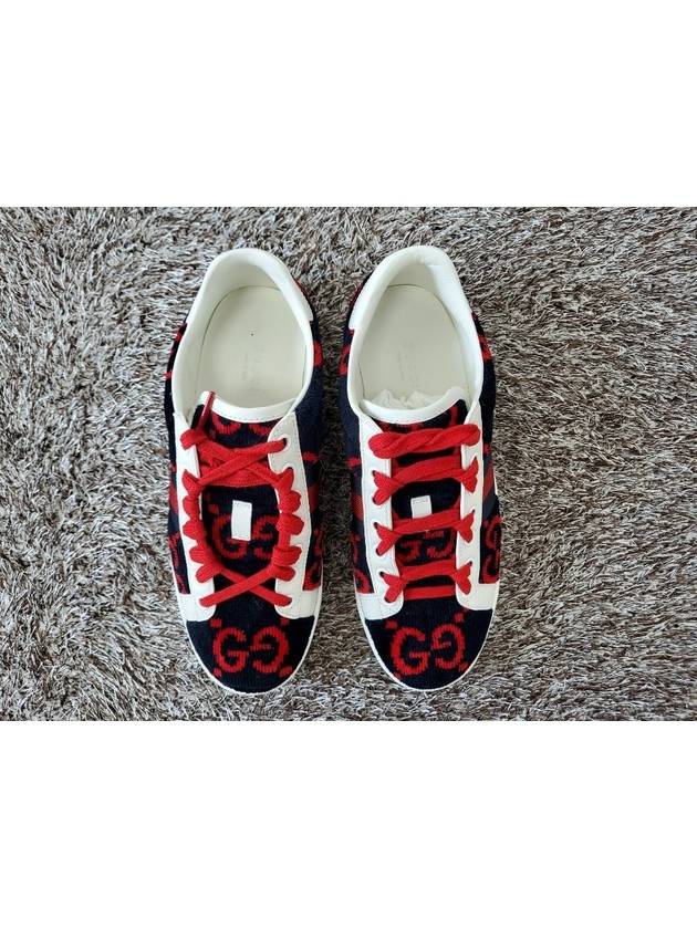 Ace GG diamond towel sneakers 225 - GUCCI - BALAAN 9