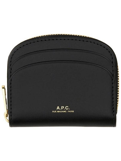 Half Moon Card Coin Wallet Black - A.P.C. - BALAAN 2