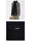 Wool Fringe Scarf Black - ACNE STUDIOS - BALAAN 6