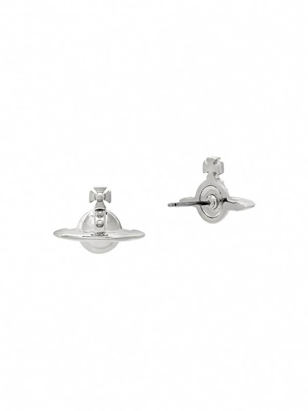 Solid ORB Earrings Silver - VIVIENNE WESTWOOD - BALAAN 3