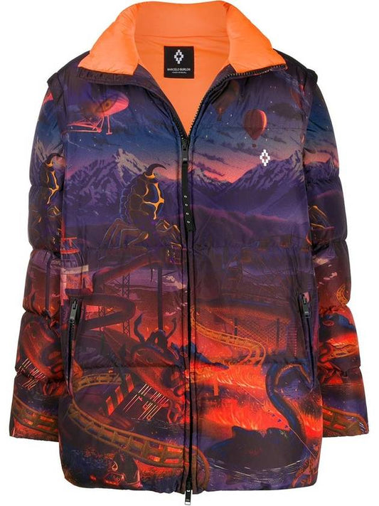 Men's Padding CMED024F 19B59058 - MARCELO BURLON - BALAAN 2