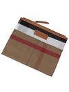 Canvas Check Ashby Shoulder Bag Brown - BURBERRY - BALAAN 10