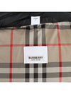 Women's Double Breasted Hooded Padded Black - BURBERRY - BALAAN 10