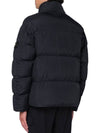 Garment Dyed Crinkle Reps Down Padding Black - STONE ISLAND - BALAAN 6