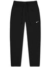 Women's Phoenix Fleece High Waist Curve Track Pants Black - NIKE - BALAAN 1