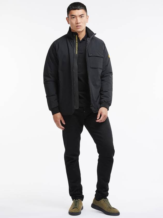 International Legacy Warm-Up Shower Proof Jacket Black - BARBOUR - BALAAN 4